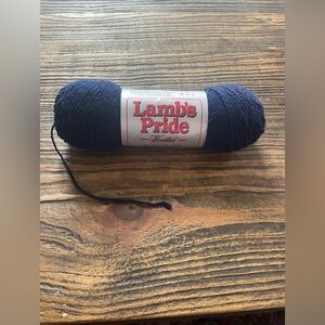 Lamb’s Pride Worsted Wool and Mohair Color Navy Sailor New